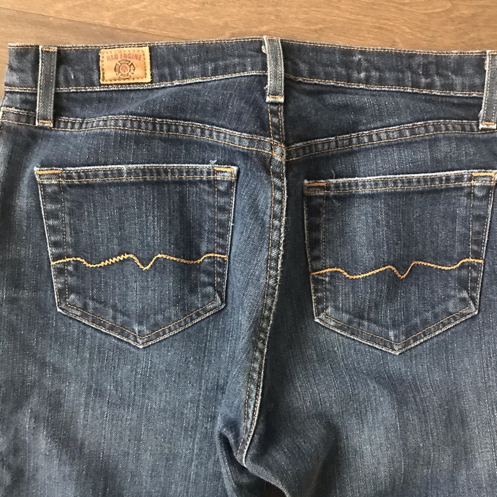 Red Engine boot cut jeans size 29